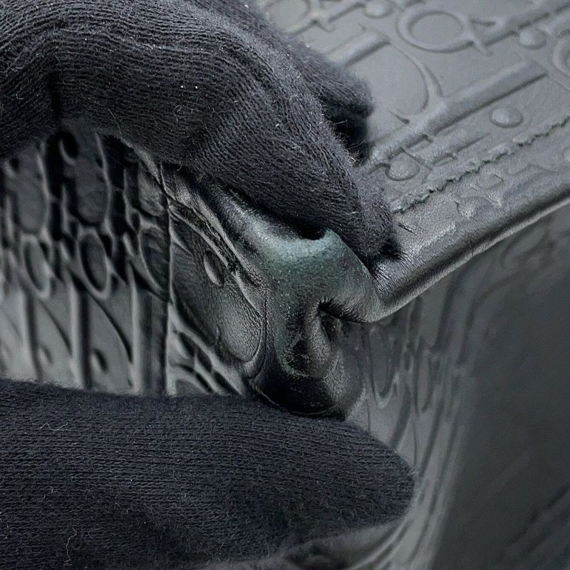 ディオール トートバッグ ブックトート オブリーク ラージ カーフレザー M1286ZWSO トロッター 黒