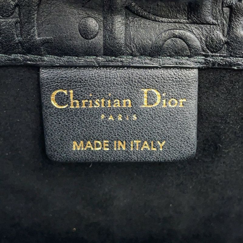 ディオール トートバッグ ブックトート オブリーク ラージ カーフレザー M1286ZWSO トロッター 黒