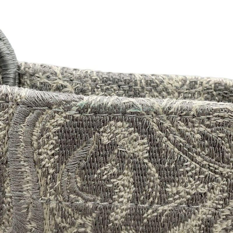 クリスチャン・ディオール トートバッグ ブックトート トワルドゥジュイ リバース エンブロイダリー ミディアム M1296ZRGO