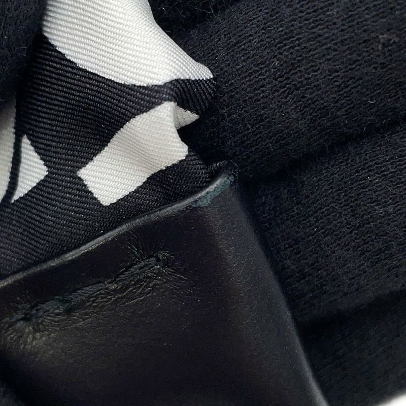 シャネル チェーンショルダーバッグ マトラッセ ココマーク ディアココ ミニ ナイロン AS3004 CAHNEL 黒 白 2way