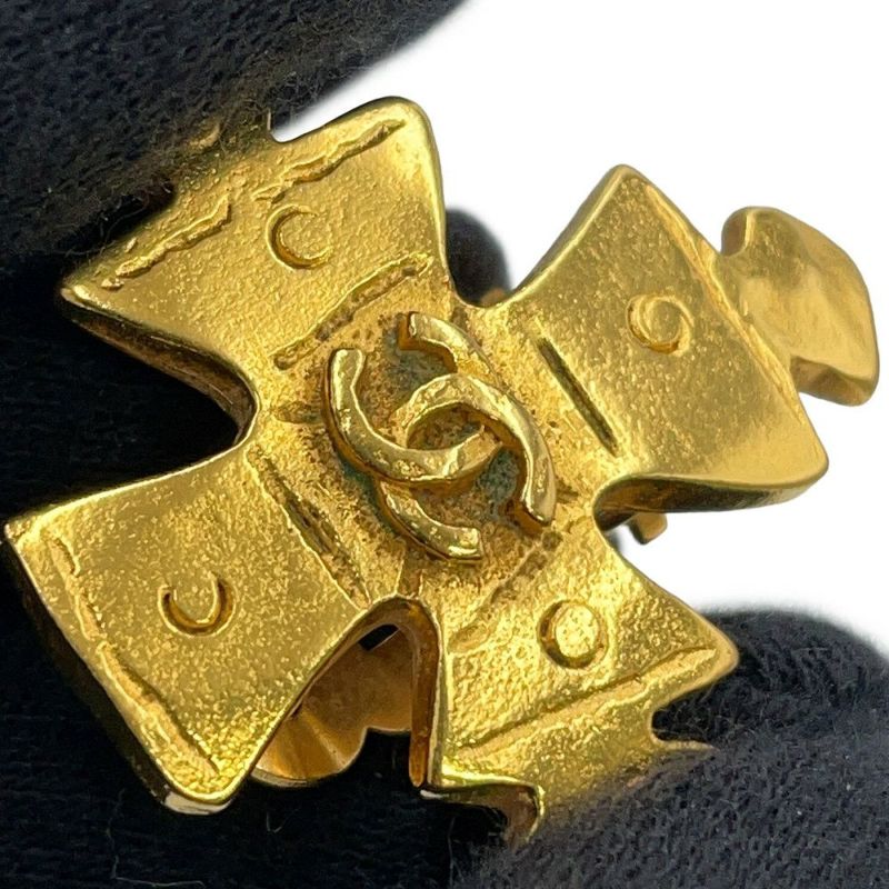 シャネル イヤリング ココマーク クロス メタル 94P CHANEL アクセサリー