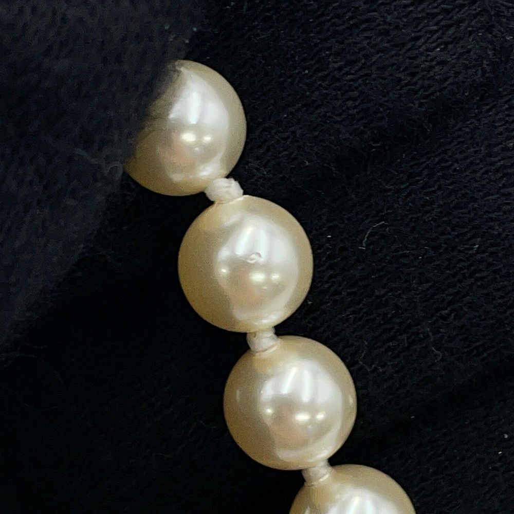 シャネル ネックレス ココマーク マトラッセバッグモチーフ フェイクパール B21S AB6135 CHANEL アクセサリー