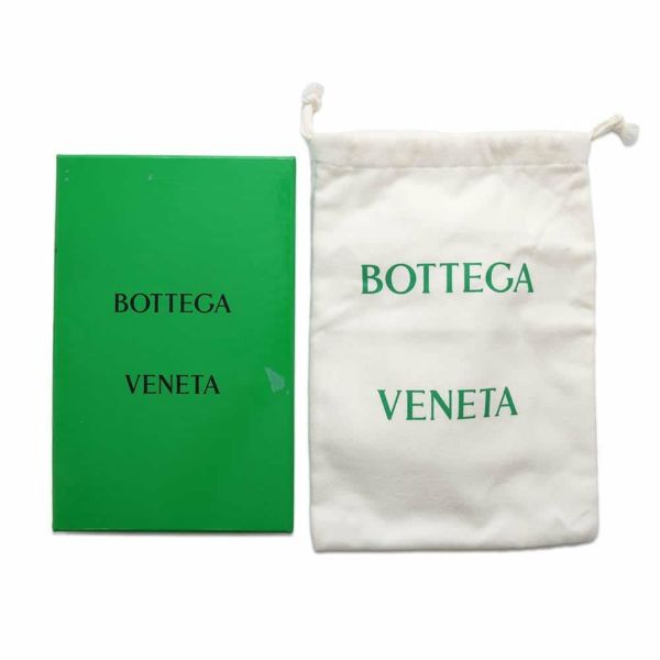 ボッテガヴェネタ 長財布 イントレチャート ジップアラウンドウォレット レザー BOTTEGA VENETA バイカラー 財布