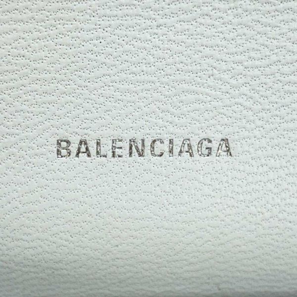 バレンシアガ チェーンショルダーバッグ エブリデイ レザー 593785 BALENCIAGA ポシェット 白