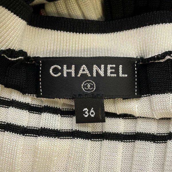 シャネル ワンピース ココマーク ニット シルク エラスタン サイズ36 P60636 CHANEL トップス