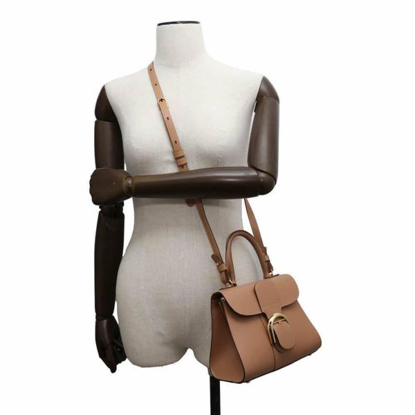 デルヴォー ハンドバッグ ブリヨン ミニ レザー AA0406AAM Delvaux バッグ 2wayショルダーバッグ