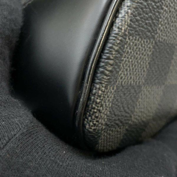 ルイヴィトン リュックサック ダミエ・グラフィット クリストファーMM N41379 LOUIS VUITTON バックパック 黒 ブラック