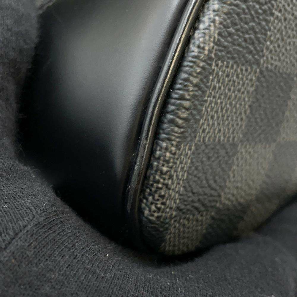 ルイヴィトン リュックサック ダミエ・グラフィット クリストファーMM N41379 LOUIS VUITTON バックパック 黒 ブラック