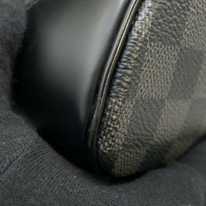 ルイヴィトン リュックサック ダミエ・グラフィット クリストファーMM N41379 LOUIS VUITTON バックパック 黒 ブラック