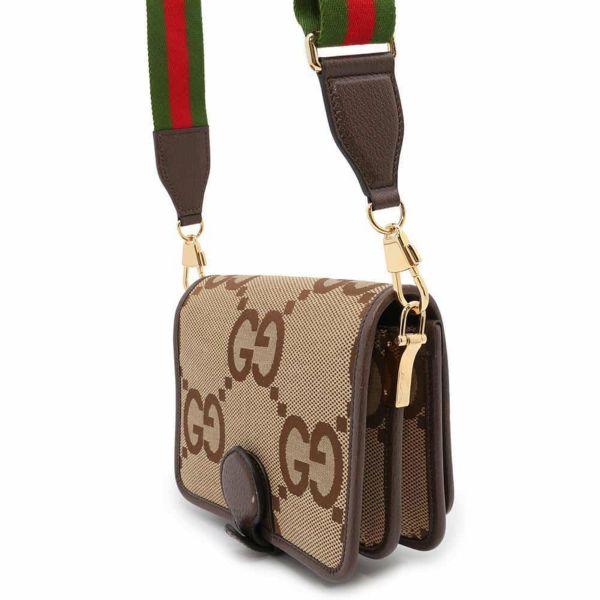 グッチ ショルダーバッグ ジャンボGG キャンバス/レザー 699438 GUCCI ウェブ