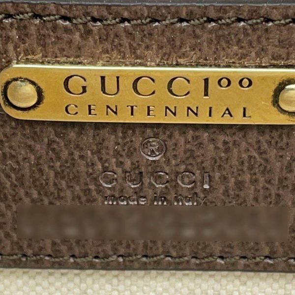 グッチ ボディバッグ ロゴ レザー 100周年記念限定 602695 GUCCI 2wayバッグ ウエストバッグ