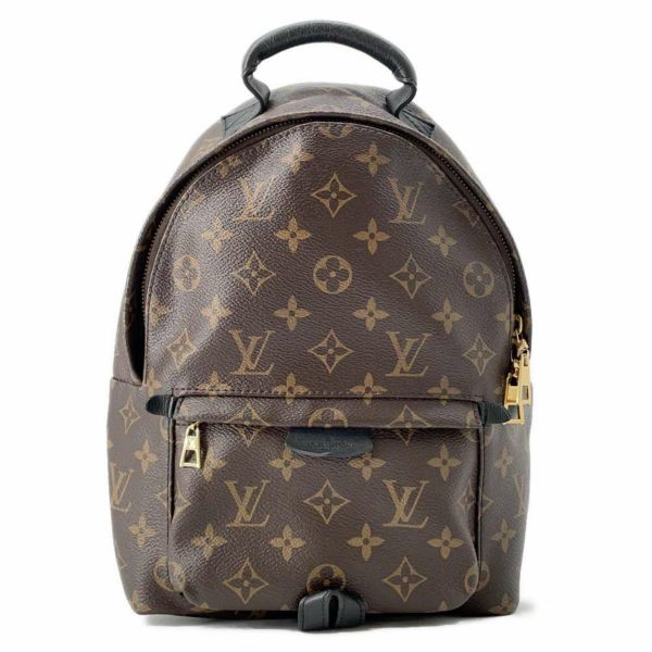 ルイヴィトン リュック モノグラム パームスプリングス バックパックPM M41560 LOUIS VUITTON 黒 ブラック