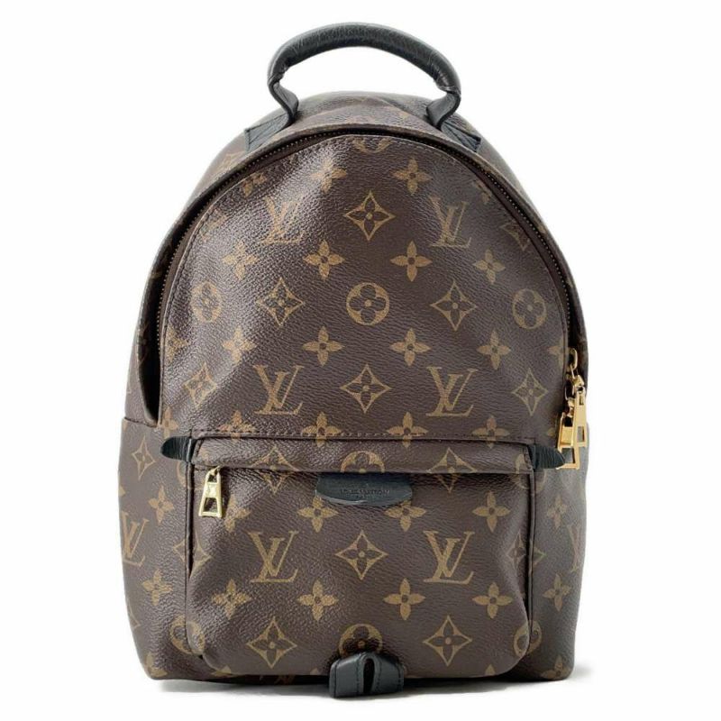 ルイヴィトン リュック モノグラム パームスプリングス バックパックPM M41560 LOUIS VUITTON 黒 ブラック