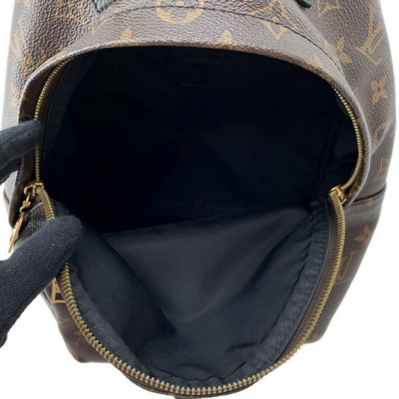 ルイヴィトン リュック モノグラム パームスプリングス バックパックPM M41560 LOUIS VUITTON 黒 ブラック