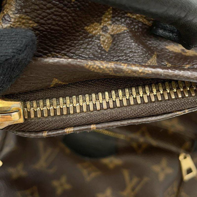 ルイヴィトン リュック モノグラム パームスプリングス バックパックPM M41560 LOUIS VUITTON 黒 ブラック