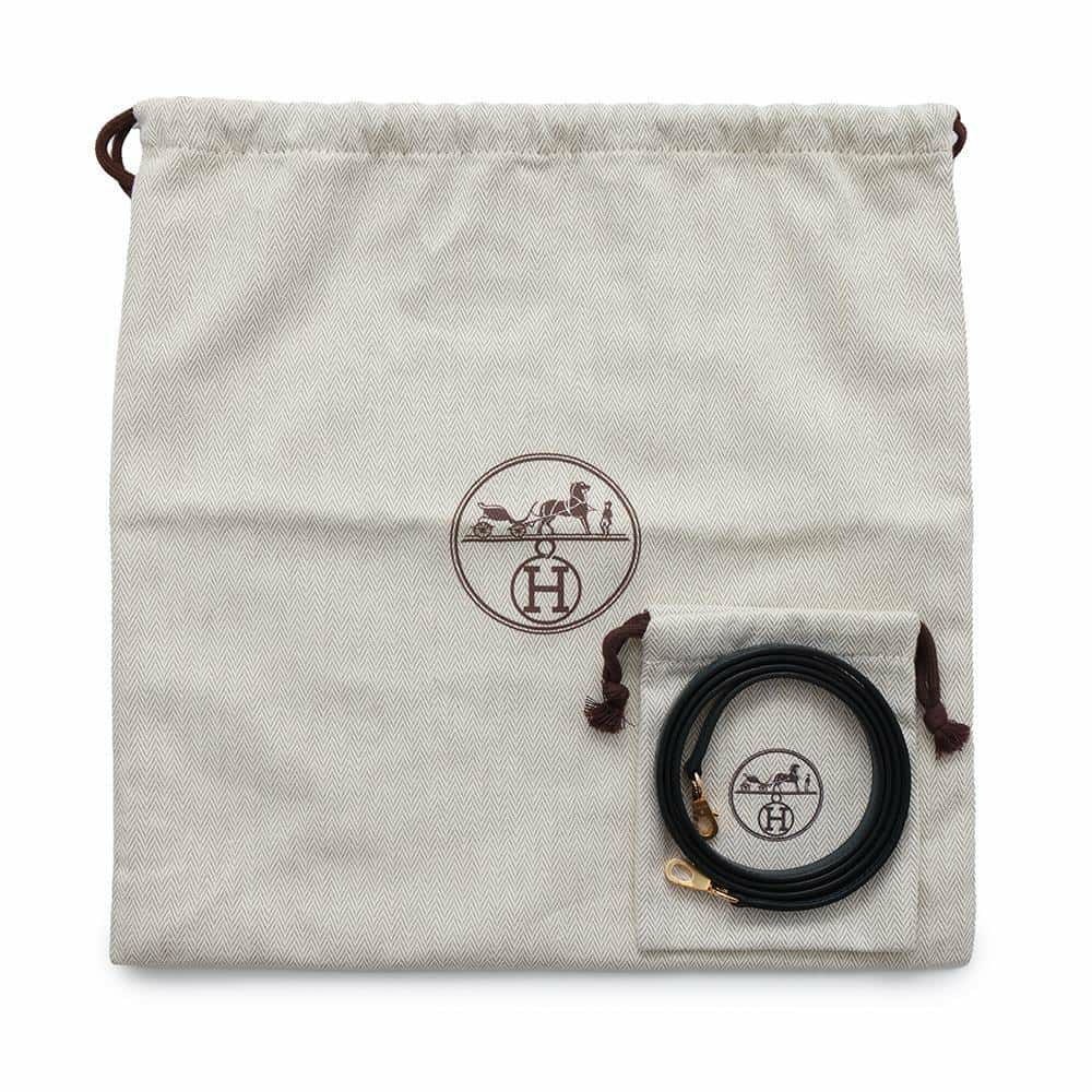 エルメス ボリード1923 ミニ ヴェールシプレ/ゴールド金具 オーストリッチ W刻印 2wayショルダー