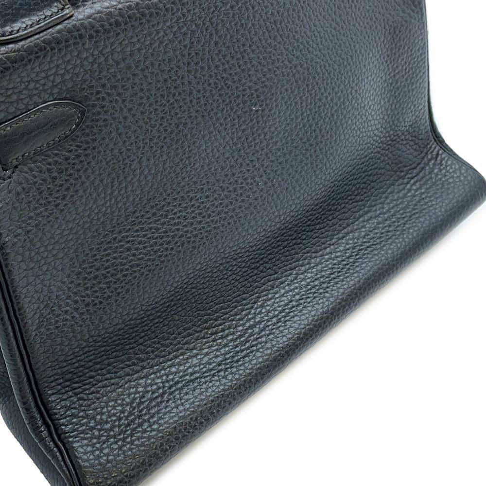 エルメス ハンドバッグ ケリー32 内縫い ブラック/ゴールド金具 アルデンヌ T刻印 2wayショルダー 黒