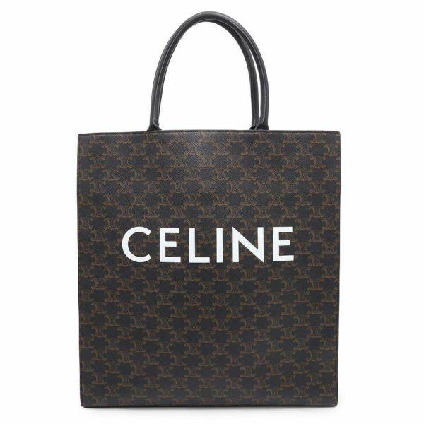 セリーヌ トートバッグ トリオンフ バーティカルカバ 191492 CELINE 黒