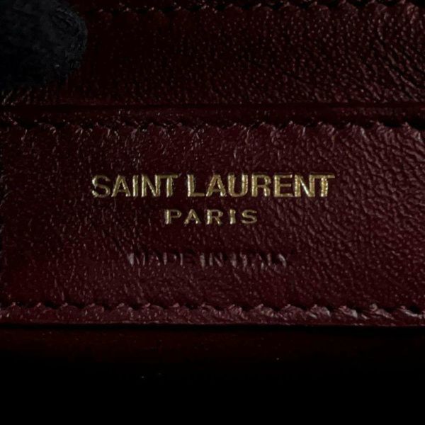 サンローランパリ ハンドバッグ カサンドラ トップハンドル 578000 SAINT LAURENT PARIS 2wayショルダーバッグ 黒