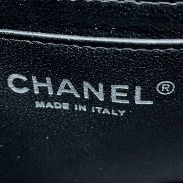 シャネル チェーンショルダーバッグ ココマーク マトラッセ パテント A69900 CHANEL ミニ フラップ 黒