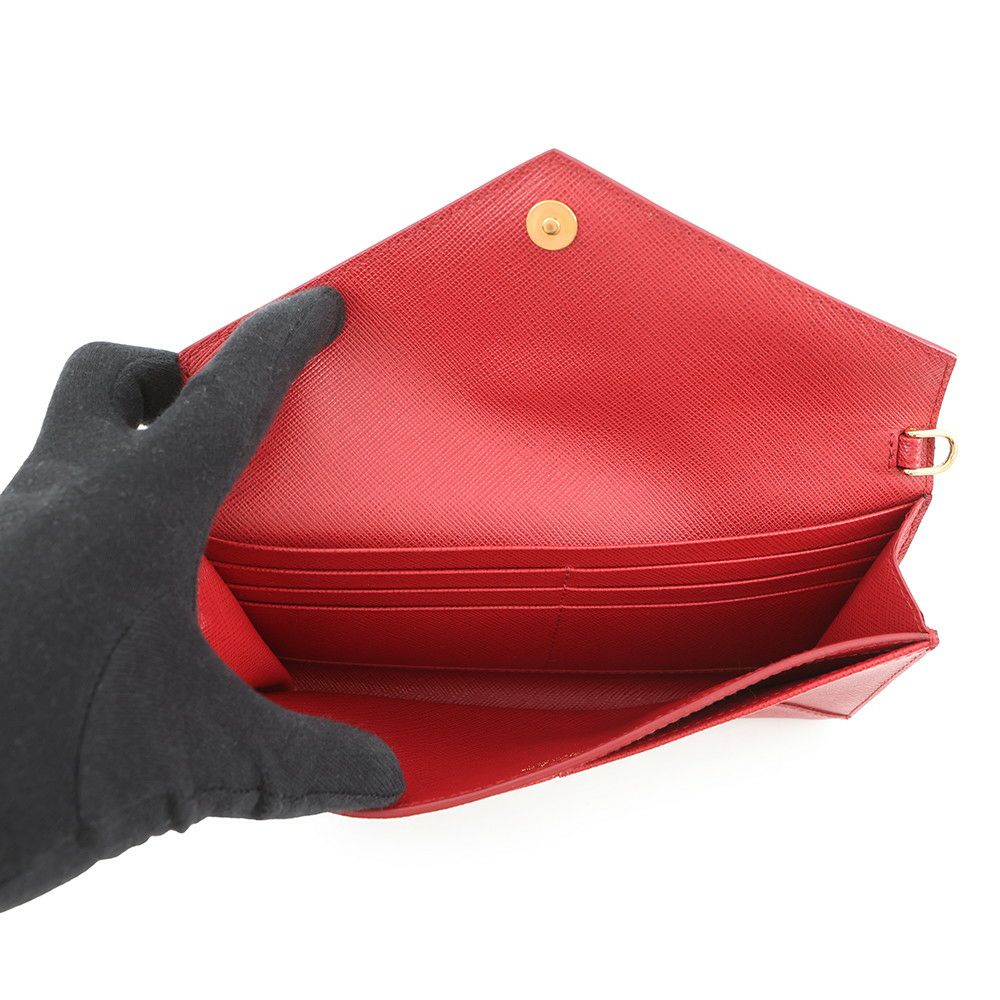 プラダ チェーンウォレット サフィアーノ レザー 1DH057 PRADA 財布