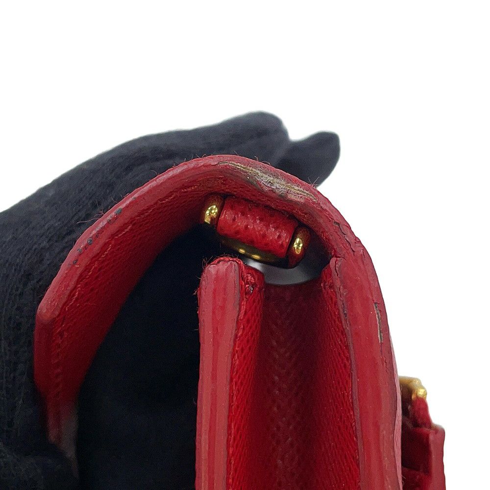 プラダ チェーンウォレット サフィアーノ レザー 1DH057 PRADA 財布