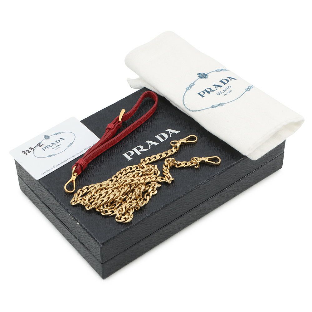 プラダ チェーンウォレット サフィアーノ レザー 1DH057 PRADA 財布