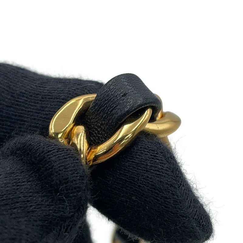シャネル チェーンベルト ココマーク レザー メタル B24C CHANEL アクセサリー 黒