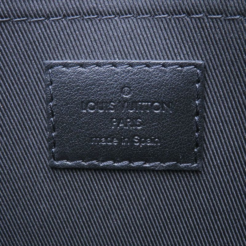 ルイヴィトン クラッチバッグ モノグラム・マカサー ポシェット・トゥ・ゴー M82079 LOUIS VUITTON ヴィトン バッグ 黒 ブラック