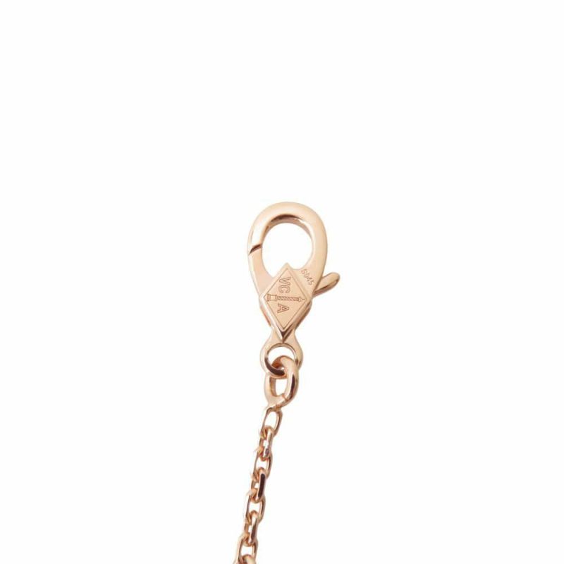 ヴァンクリーフ&アーペル ネックレス ヴィンテージ アルハンブラ ロードナイト ダイヤ 1P K18PG VCARP7TD00 2021年ホリデー限定