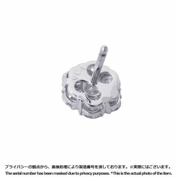 ヴァンクリーフ&アーペル ピアス フルーレット ピアス ダイヤモンド 14P 1.46ct K18WGホワイトゴールド VCARP9X800 ジュエリー