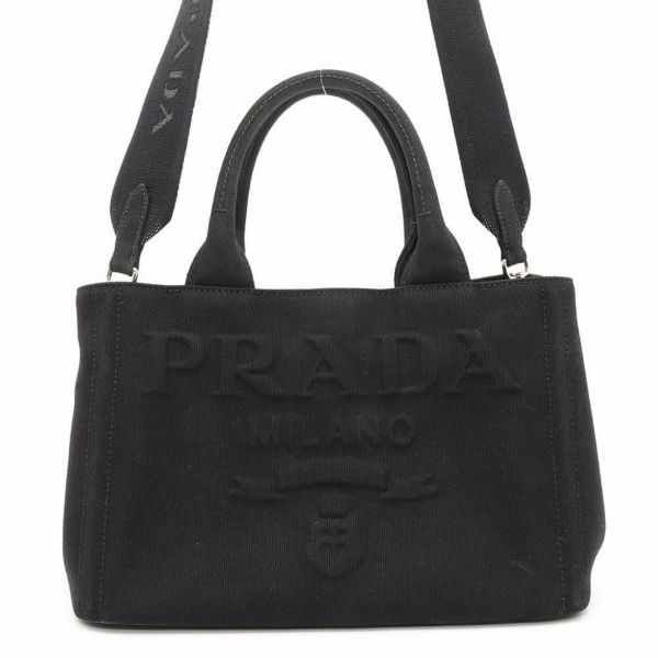 プラダ トートバッグ カナパ CANAPA 1BG439 PRADA 黒 2wayバッグ 安心保証 | 中古・新品ブランド販売ギャラリーレア公式通販