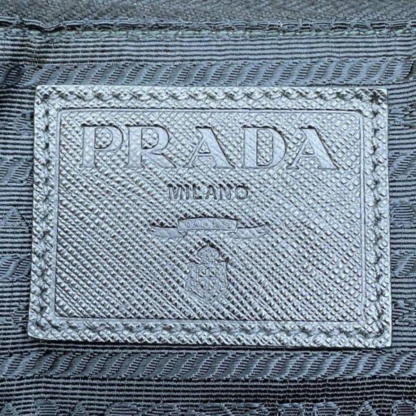 プラダ ショルダーバッグ ロゴ カモフラージュ ナイロン PRADA バッグ 黒