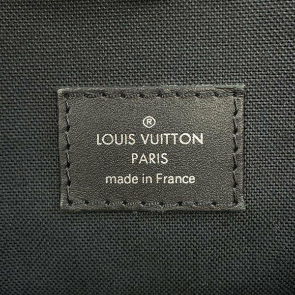 ルイヴィトン リュックサック モノグラム・マカサー クリストファーMM M43735 LOUIS VUITTON バックパック 黒 ブラック