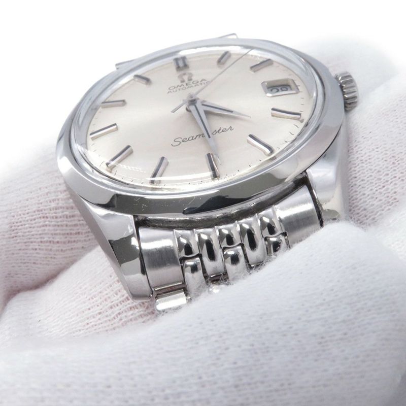 オメガ シーマスター OMEGA 腕時計 シルバー文字盤