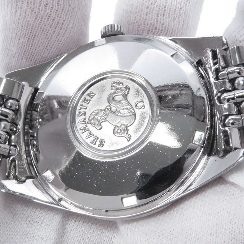 オメガ シーマスター OMEGA 腕時計 シルバー文字盤