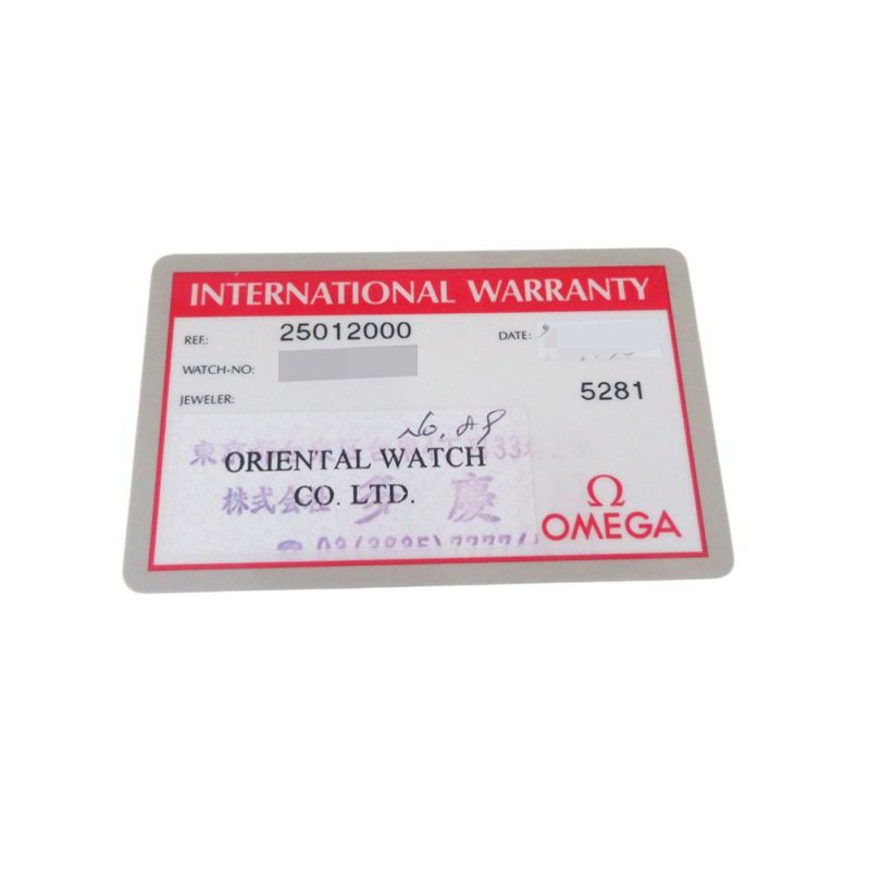 オメガ シーマスター 120 2501.20 OMEGA 腕時計 白文字盤