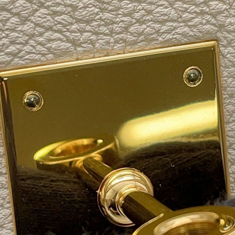 エルメス バーキン30 クレ/ゴールド金具 トゴ W刻印 HERMES Birkin ハンドバッグ