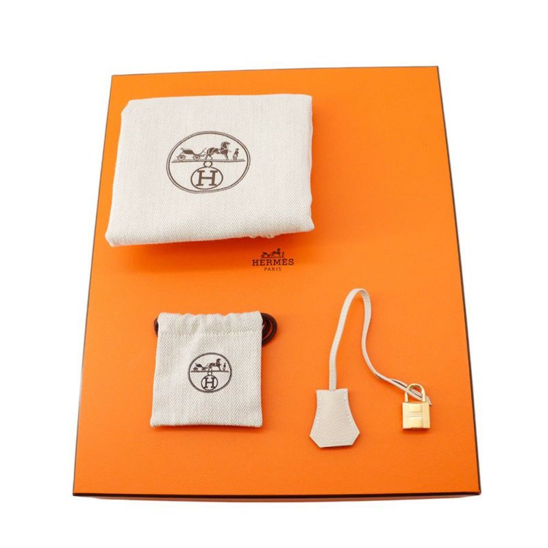 エルメス バーキン30 クレ/ゴールド金具 トゴ W刻印 HERMES Birkin ハンドバッグ