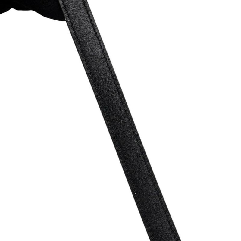 エルメス ハンドバッグ ケリー32 外縫い ブラック/ゴールド金具 ボックスカーフ □D刻印 ２wayショルダー 黒