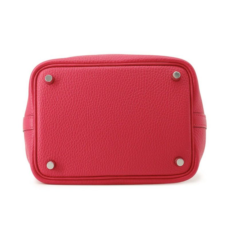 エルメス ピコタンロックPM タッチ フランボワーズ/シルバー金具 トリヨンクレマンス/アリゲーターマット Z刻印