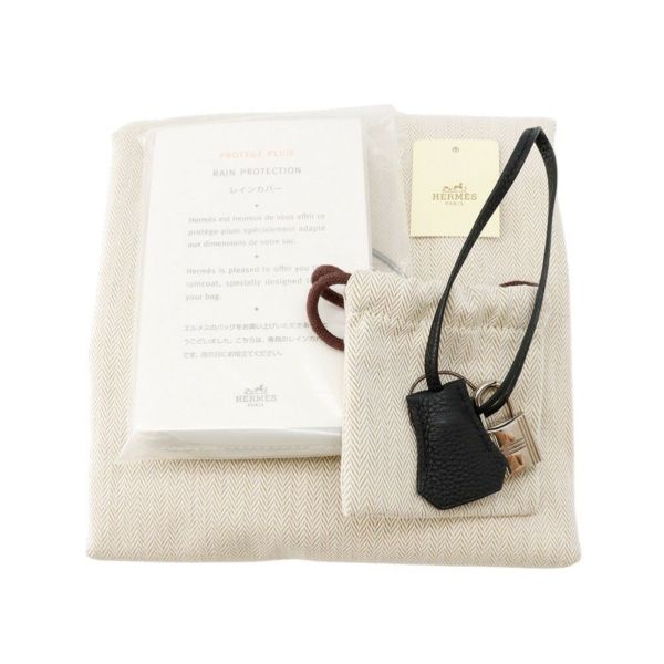 エルメス バーキン35 ブラック/シルバー金具 トゴ C刻印 HERMES Birkin ハンドバッグ 黒