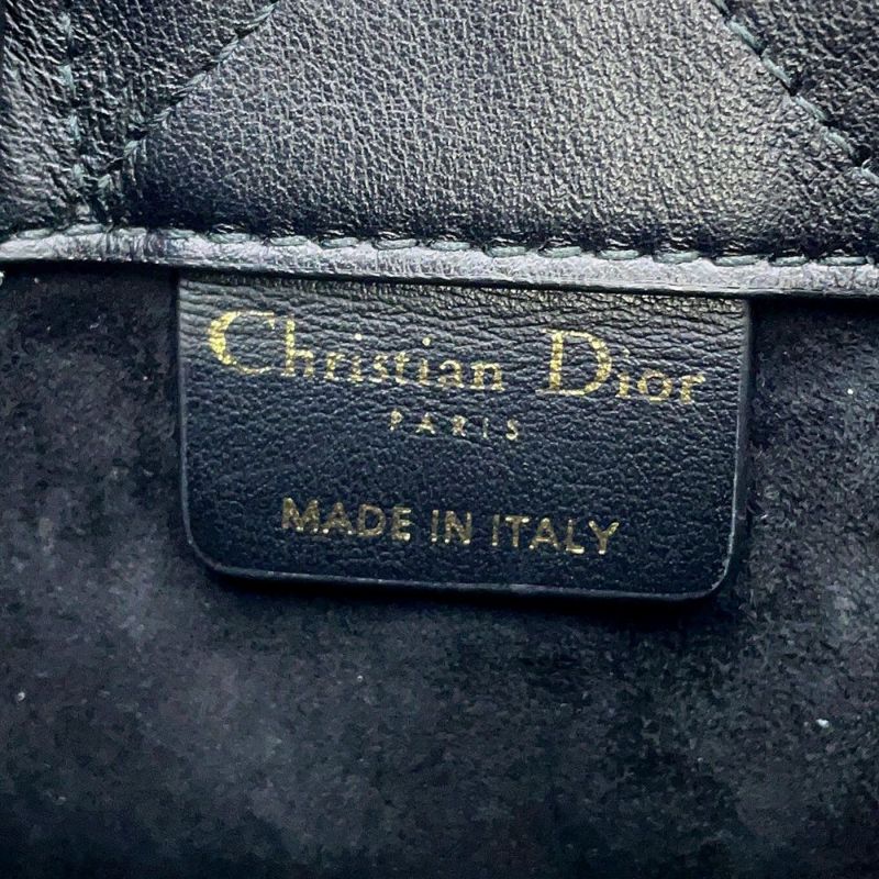 ディオール ハンドバッグ マクロカナージュ ブックトート ミニ カーフレザー S5573OWHP Christian Dior 2way 黒