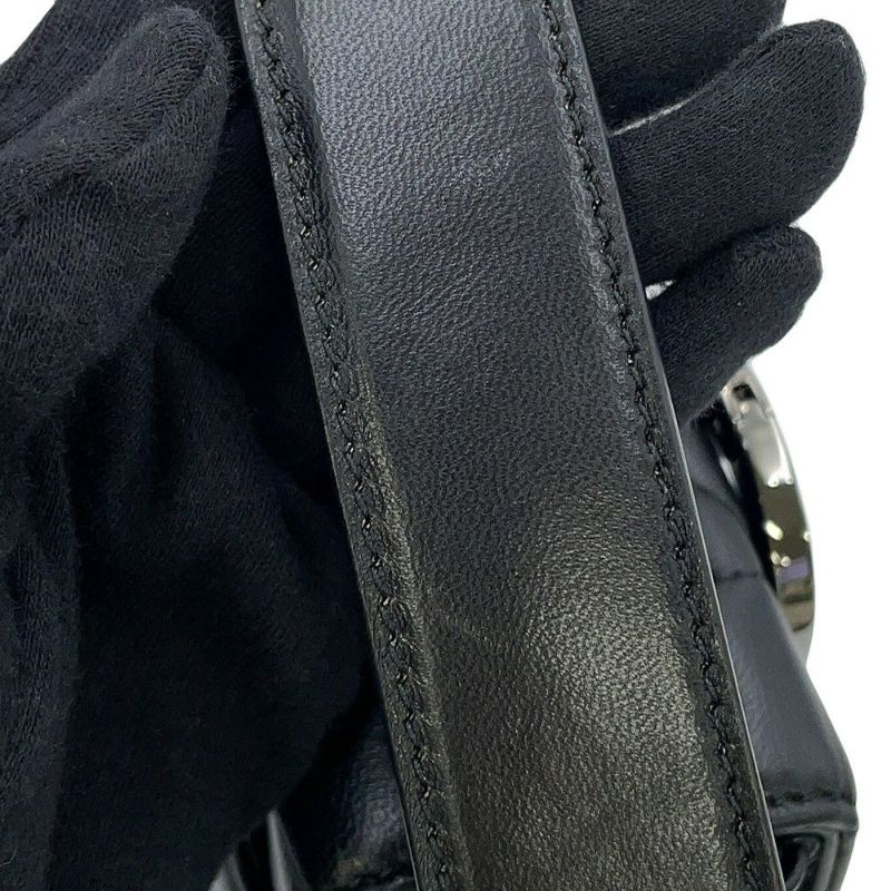 クリスチャン・ディオール ハンドバッグ マキシカナージュ 30 Montaigne モンテーニュ M9218BNNA 2way 黒