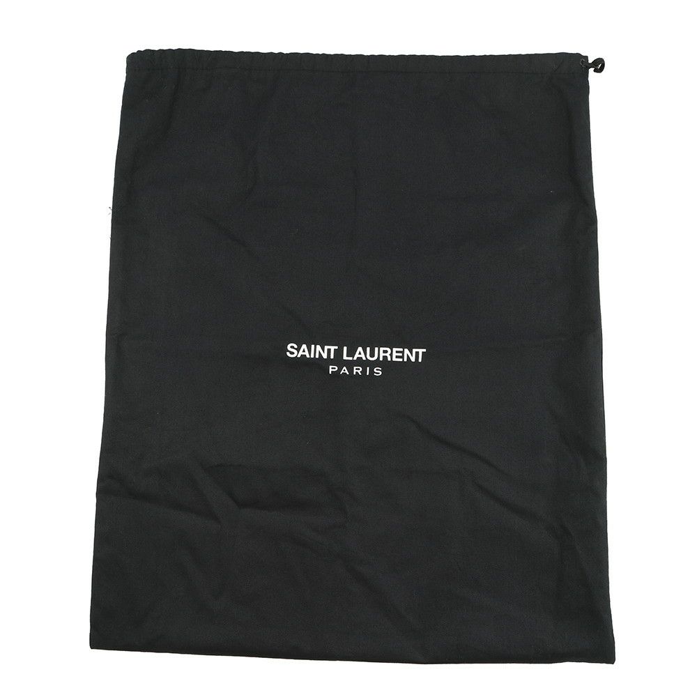 サンローランパリ ショルダーバッグ ホーボーバッグ レザー 372086 SAINT LAURENT PARIS 黒