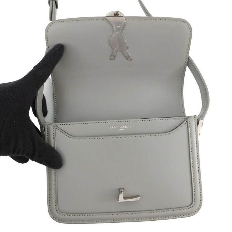 サンローランパリ ショルダーバッグ ソルフェリーノ スモール サッチェル レザー 634306 SAINT LAURENT PARIS