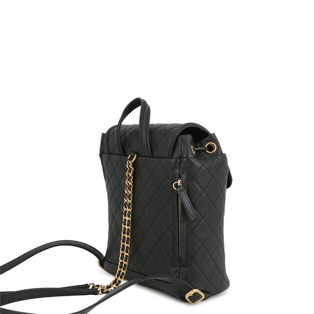 シャネル リュック フィリグリー マトラッセ ココマーク キャビアスキン A57090 バックパック バッグ 黒