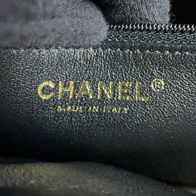 シャネル リュック フィリグリー マトラッセ ココマーク キャビアスキン A57090 バックパック バッグ 黒
