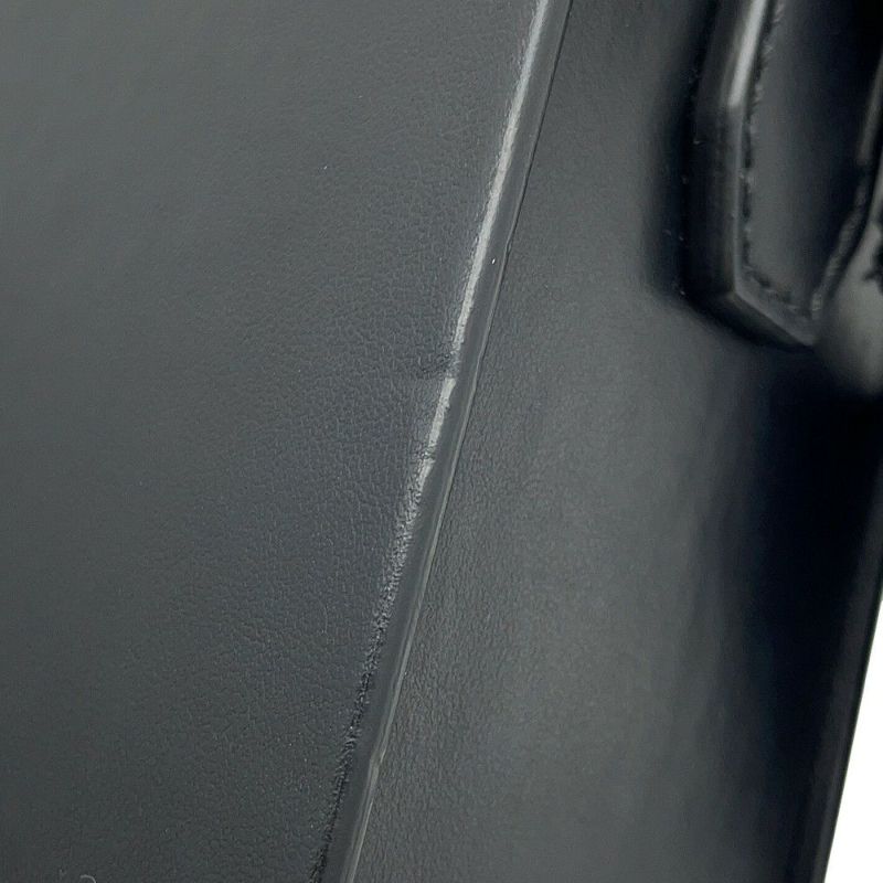 フェンディ ショルダーバッグ 縦型 ボックス レザー 7VA519 FENDI 黒