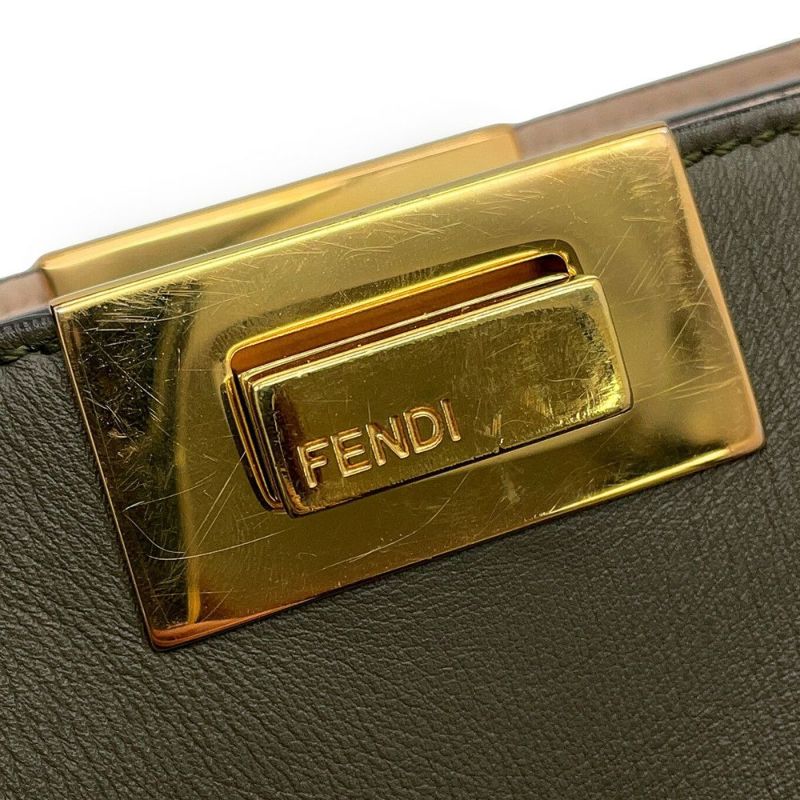フェンディ ハンドバッグ ピーカブー アイコニック エッセンシャリー 8BN302 FENDI 2wayショルダーバッグ